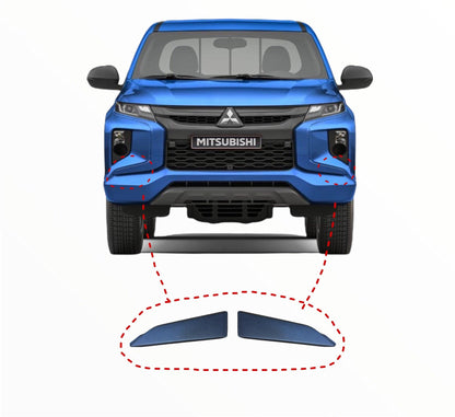 Tapones de bumper delantero Mitsubishi L200 2020 2022 (6407a325ba)(6407a326ba) - Grupo Revisa 